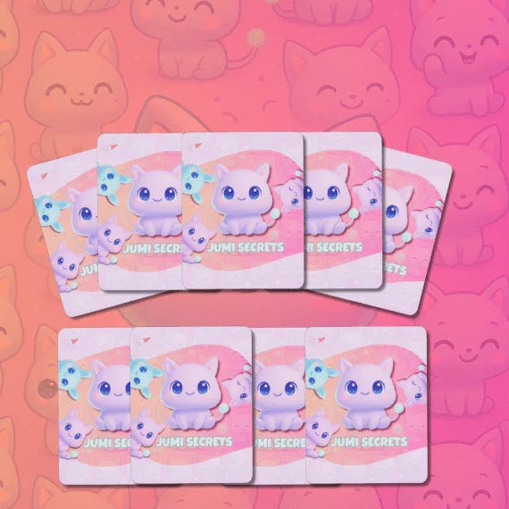9 packs of JUMI Secret stickers - JUMIUNIVERSE