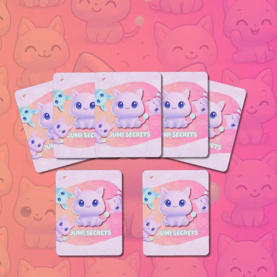 7 packs of JUMI Secret stickers - JUMIUNIVERSE