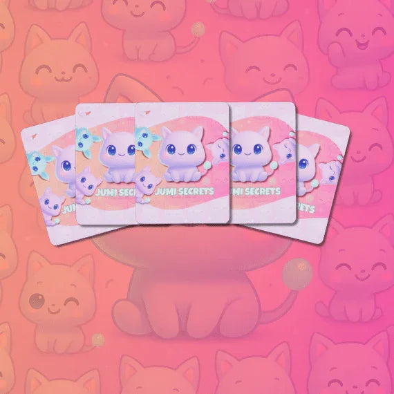 5 packs of JUMI Secret stickers - JUMIUNIVERSE