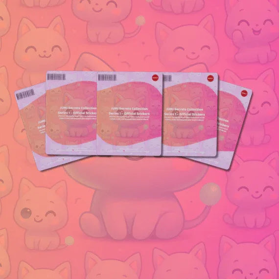5 packs of JUMI Secret stickers - JUMIUNIVERSE