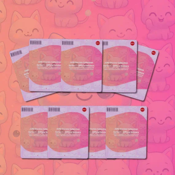 9 packs of JUMI Secret stickers - JUMIUNIVERSE