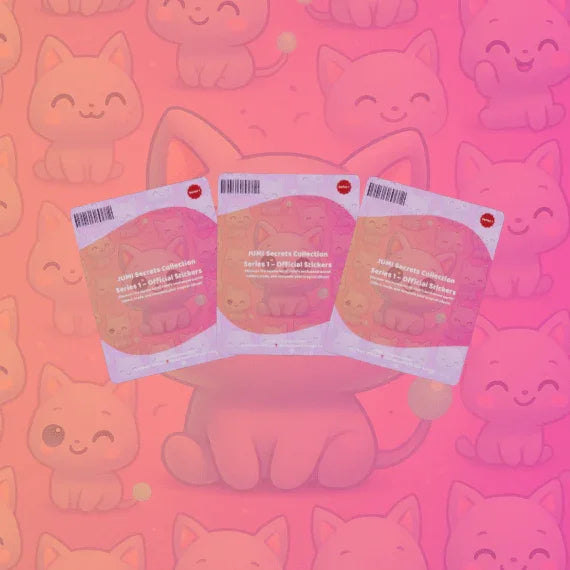 3 packs of JUMI Secret stickers - JUMIUNIVERSE